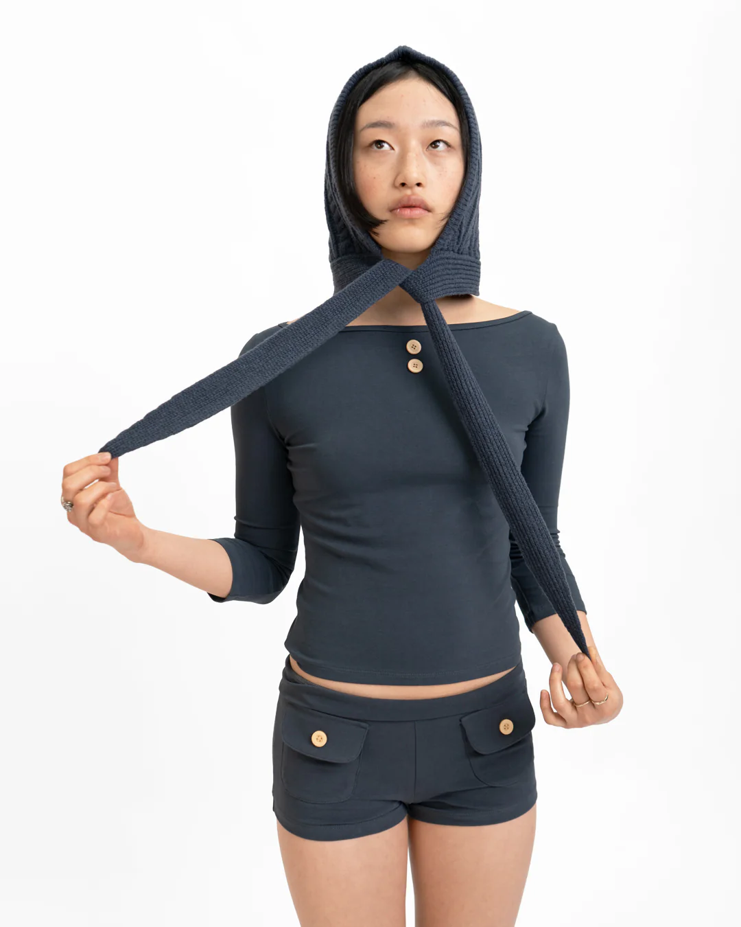 Cable Knit Bonnet - Image 2