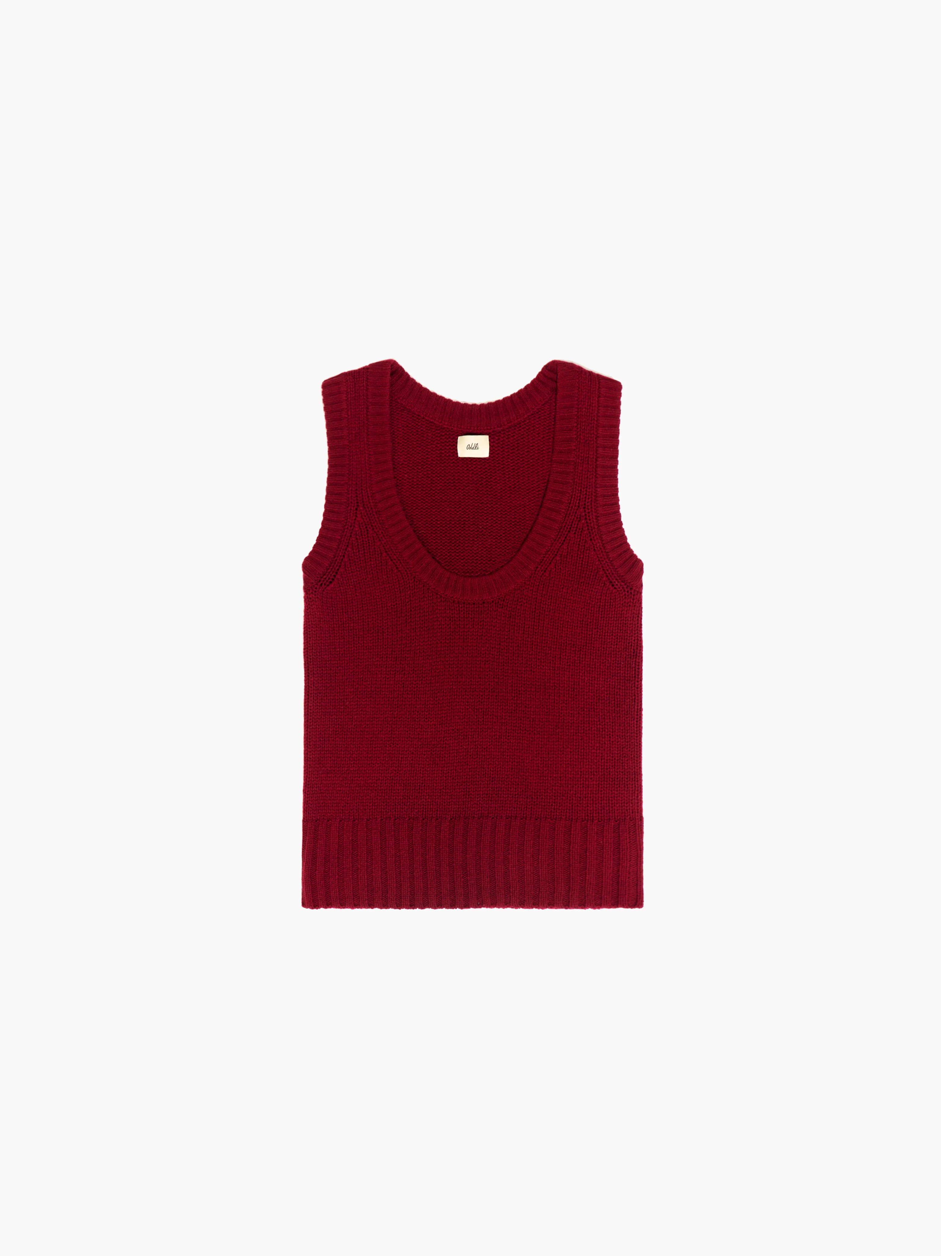 Cable Knit Vest