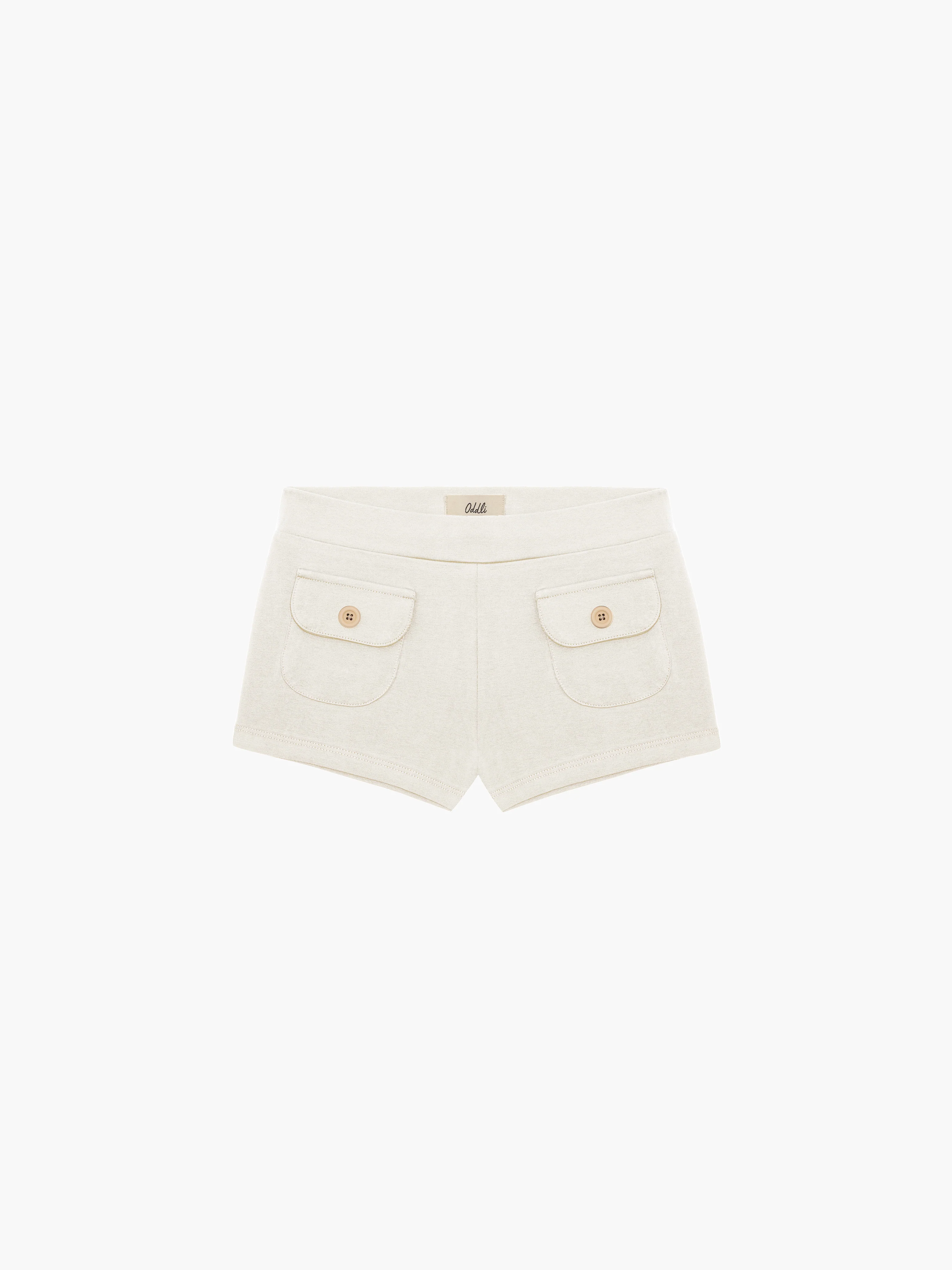 Button Mini Shorts - Image 28