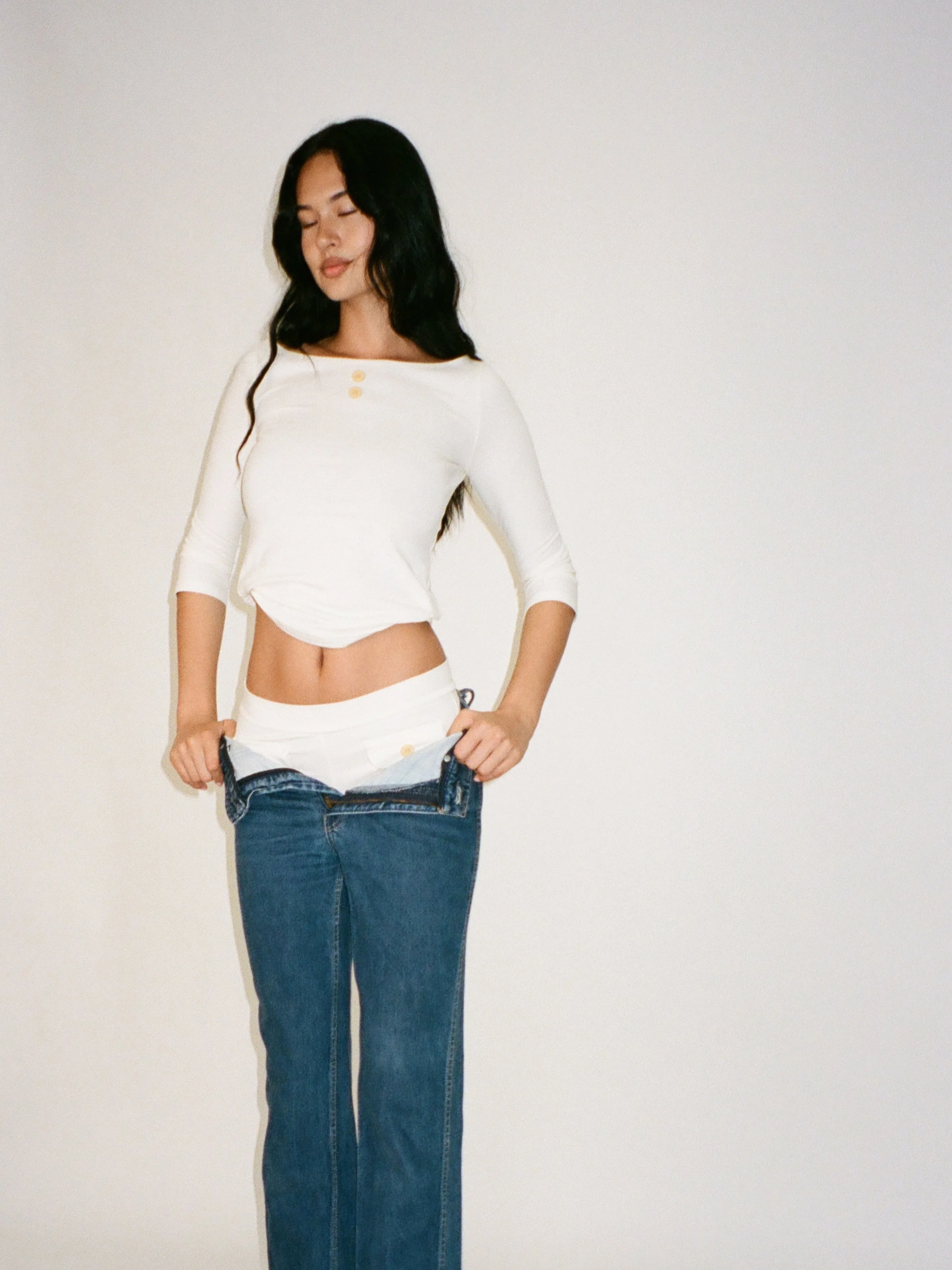 Button Mini Shorts - Image 34