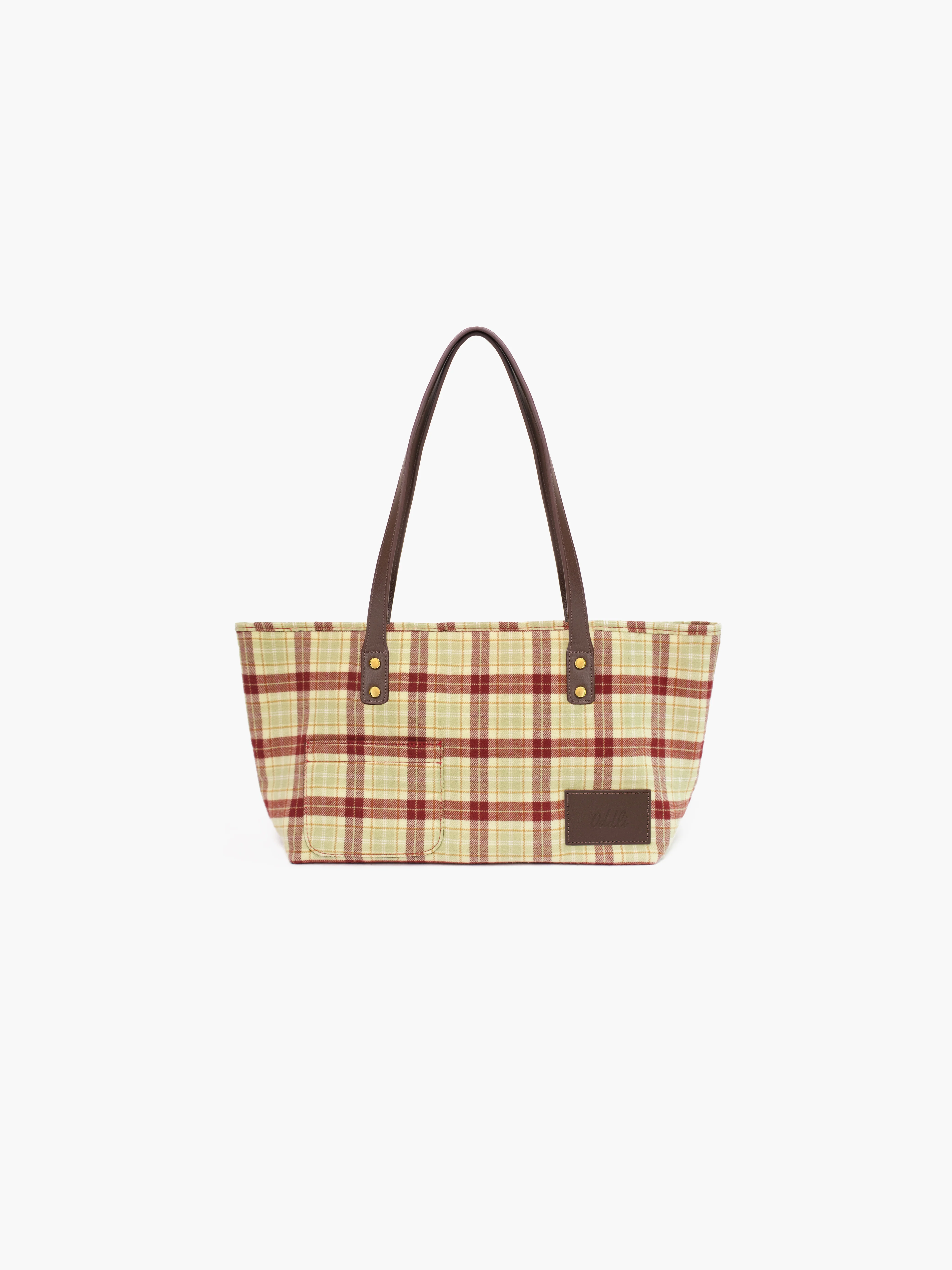 Mini Plaid Bag - Image 13