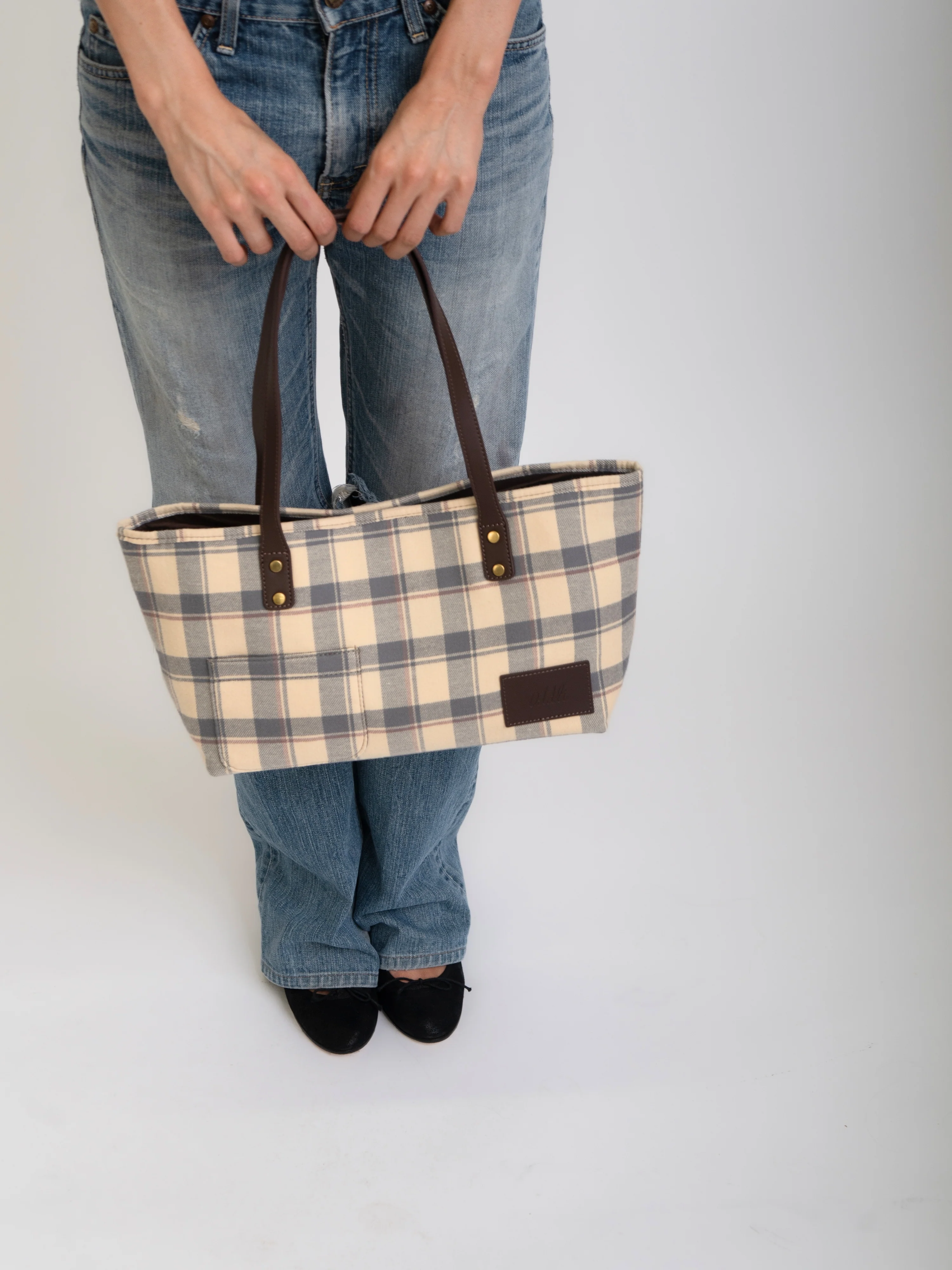 Mini Plaid Bag - Image 3