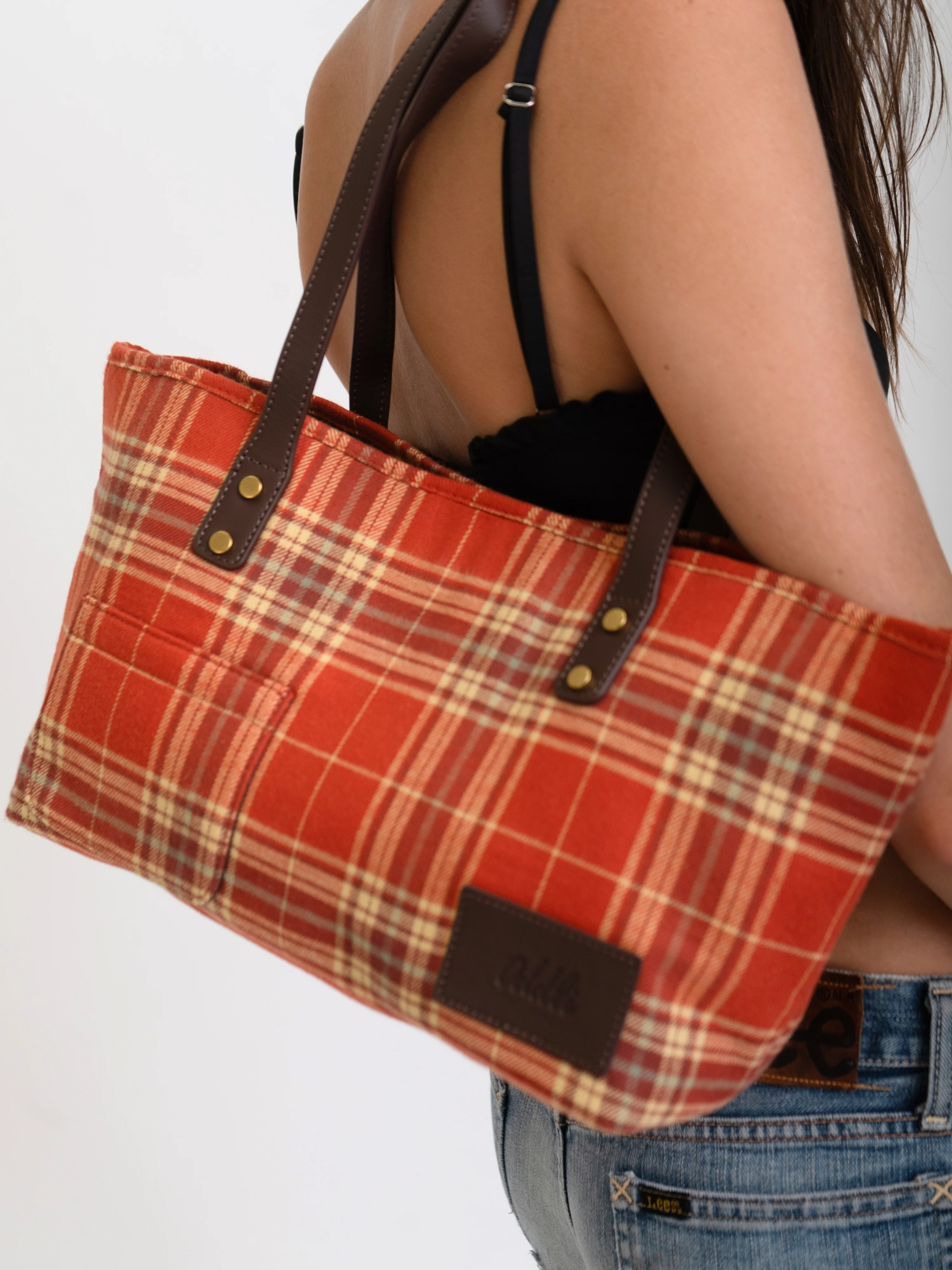 Mini Plaid Bag - Image 6