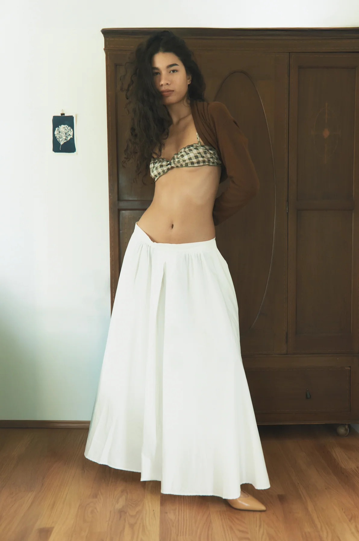 Pleated Poplin Skirt - Image 2