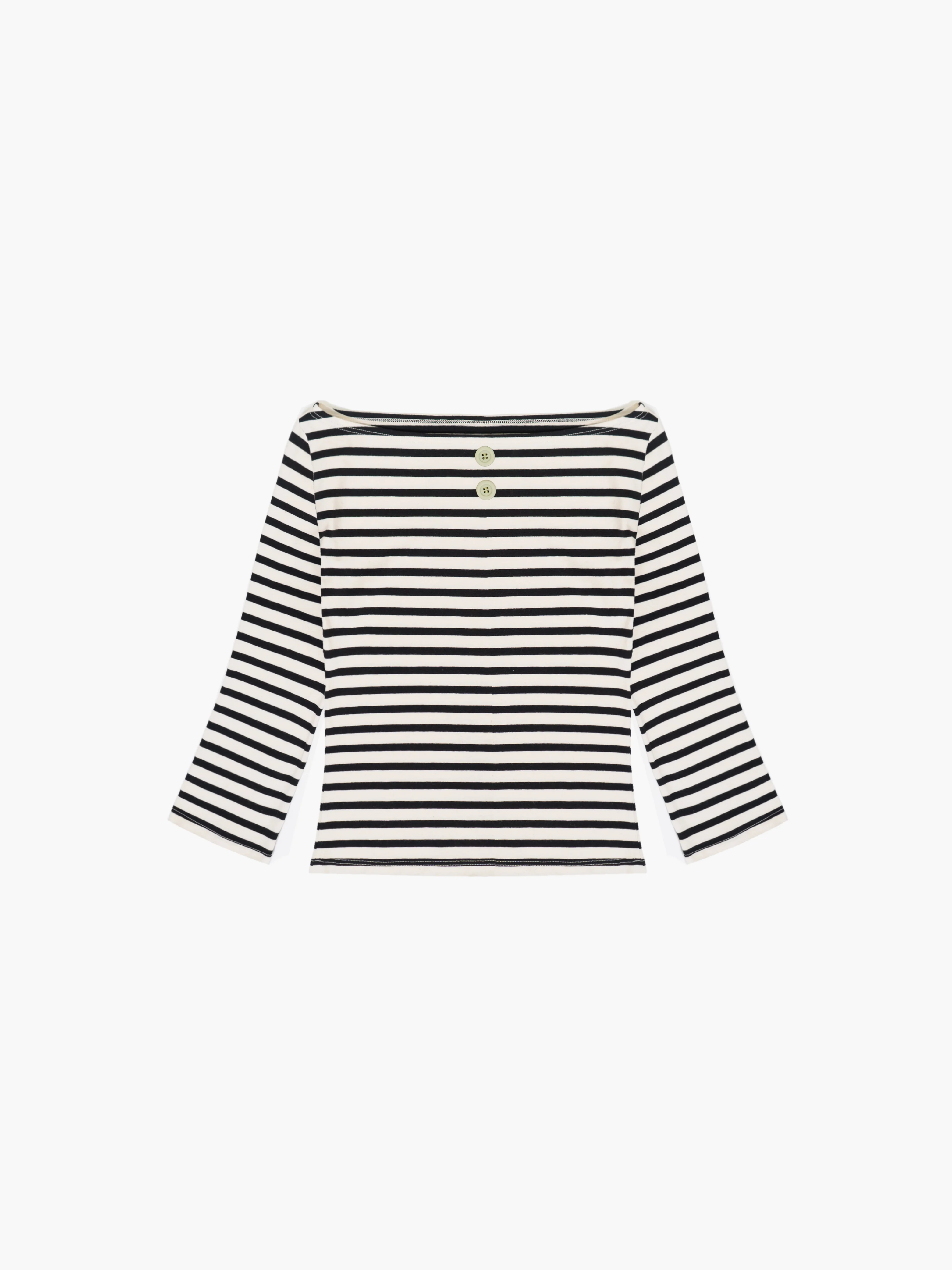 3/4 Sleeve Boat Neck Top - Image 7