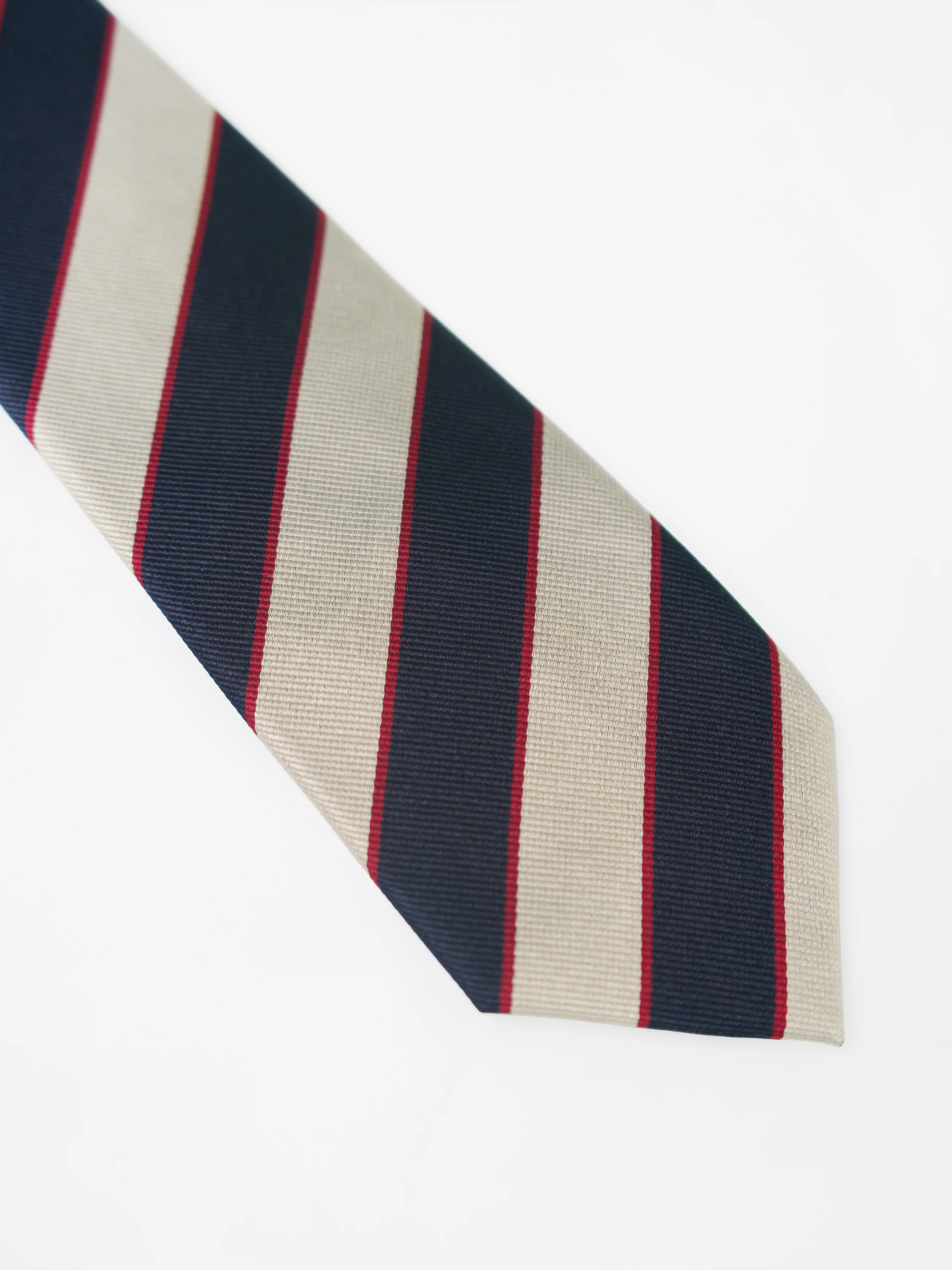 Striped Silk Tie - Image 14