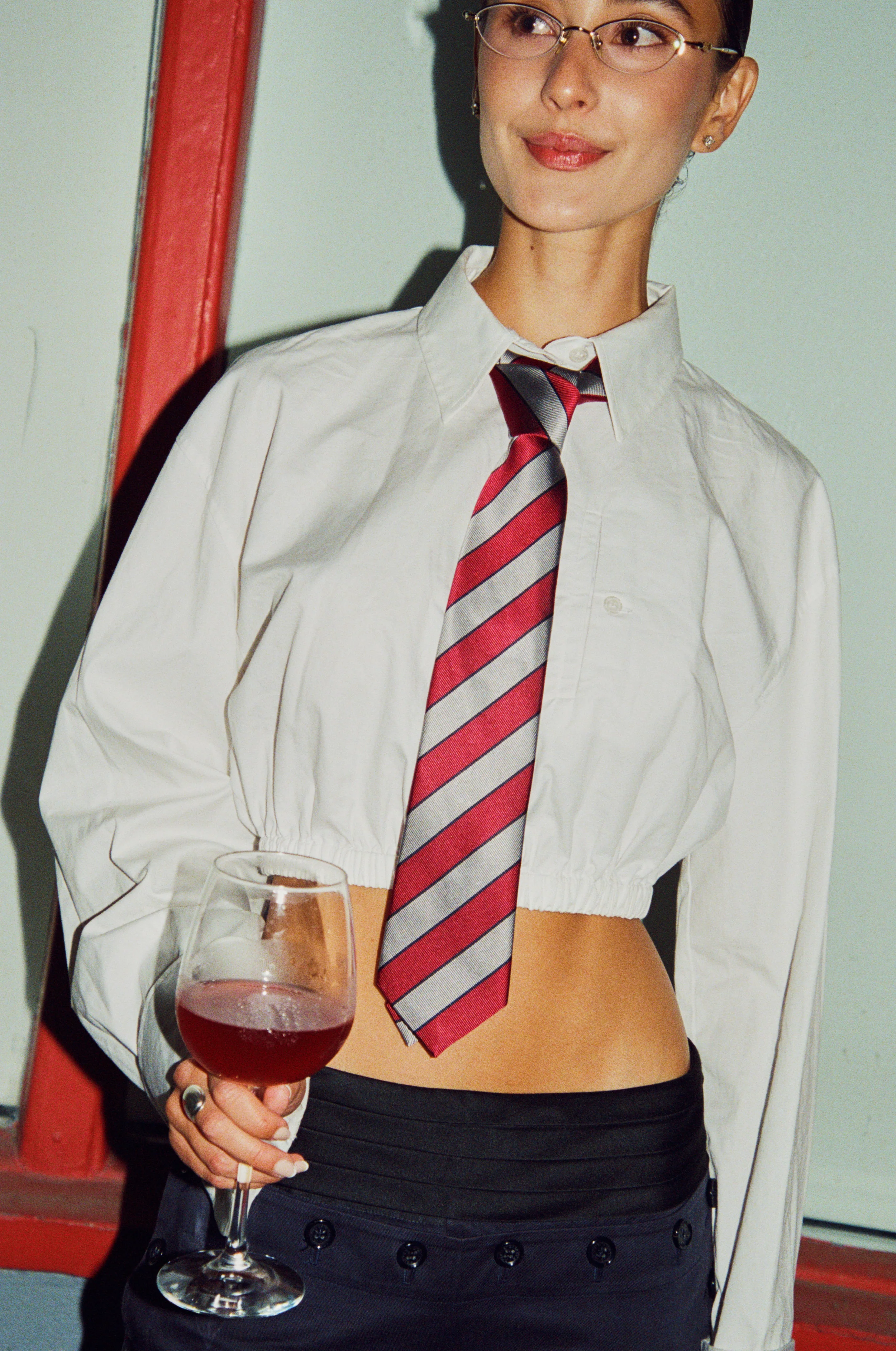 Striped Silk Tie - Image 6