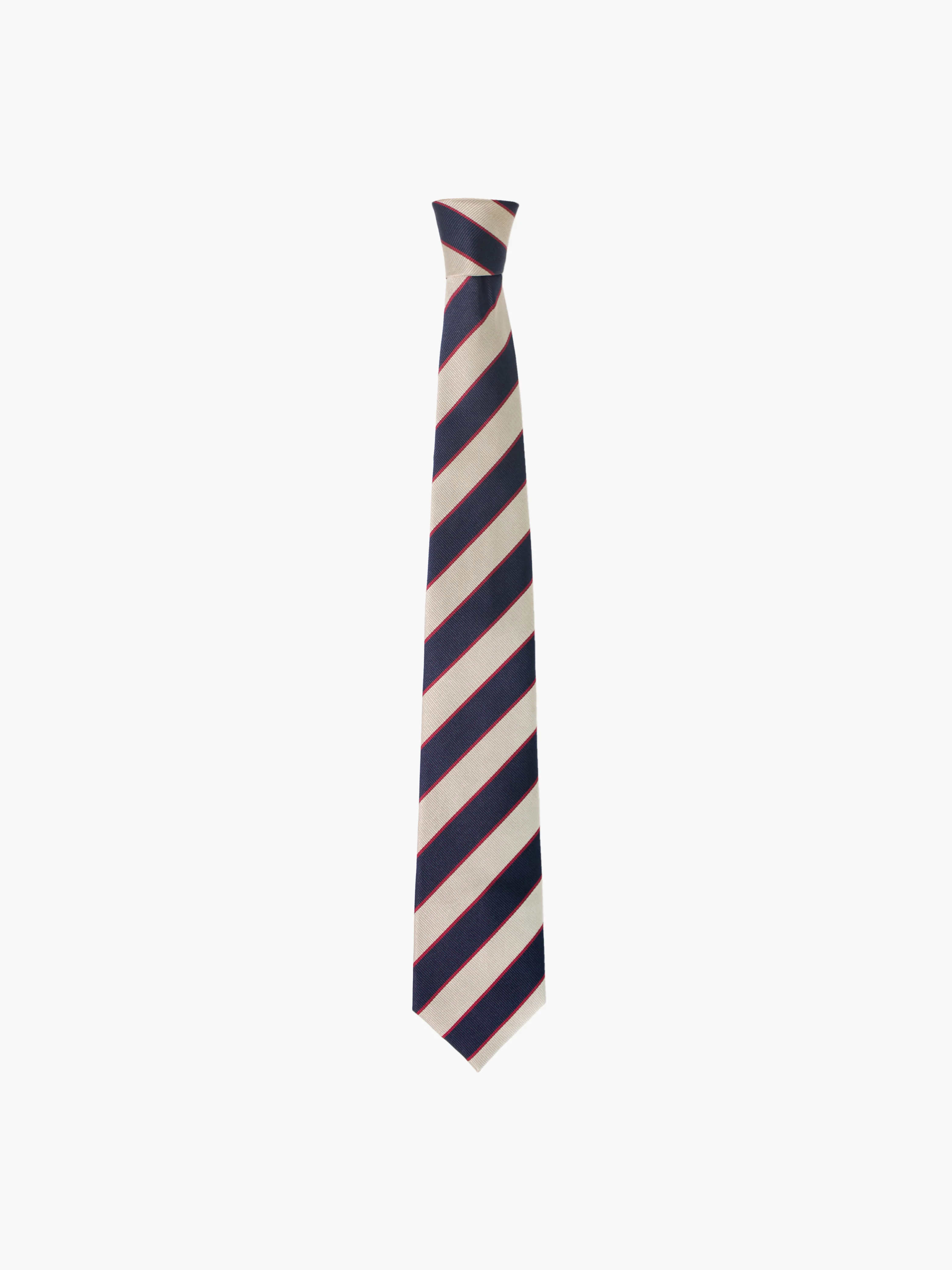 Striped Silk Tie - Image 9
